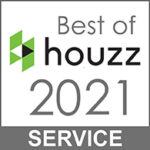 best of houzz service badge 2021